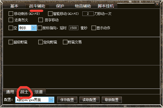 暗杀单职业辅助战士功能